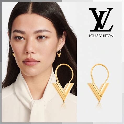 small lv hoops|louis vuitton hoops.